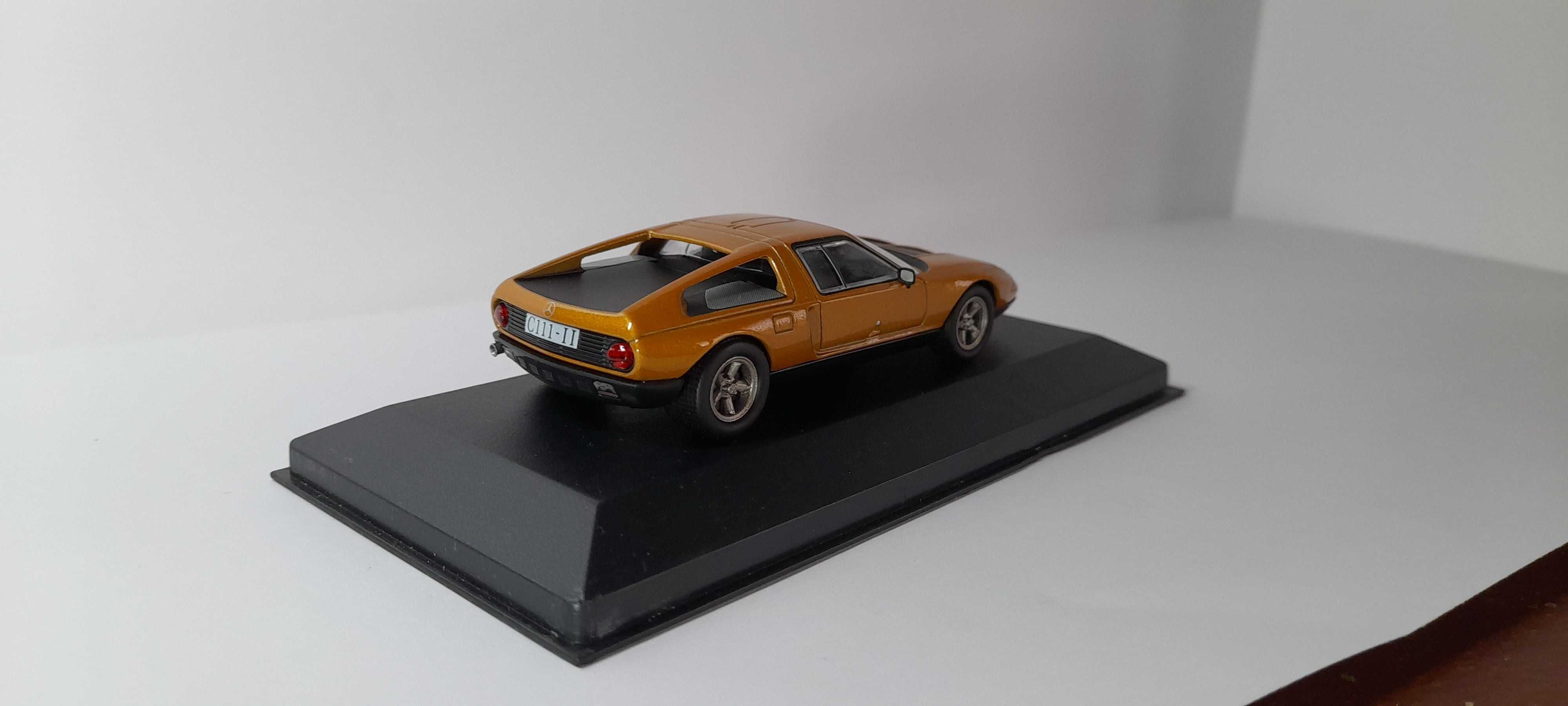 Miniatura Mercedes-Benz C111-II 1970 Edições Altaya 1/43