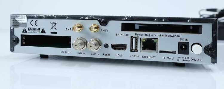 Zgemma H9 Twin V.2 4K 2xDVB-S2X IPTV ENIGMA2 CCcam Oscam WI-FI GW-12M