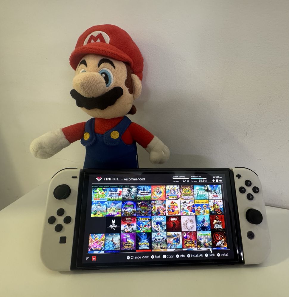 Nintendo Switch oled desbloquead* 256gb