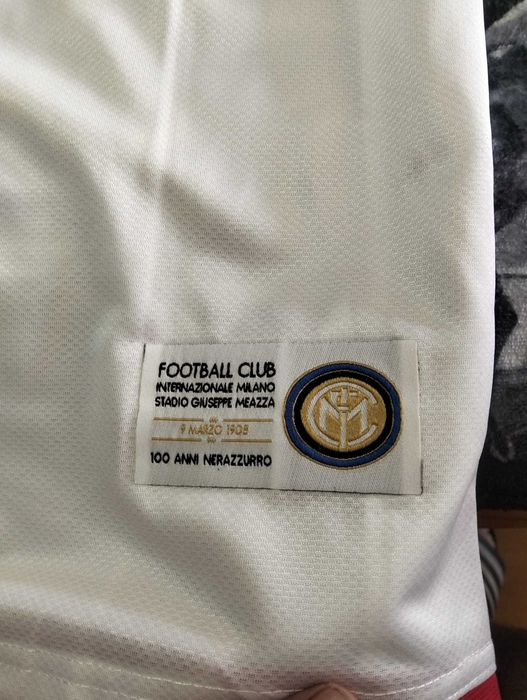 camisola nike alternativa inter milan adriano tamanho L