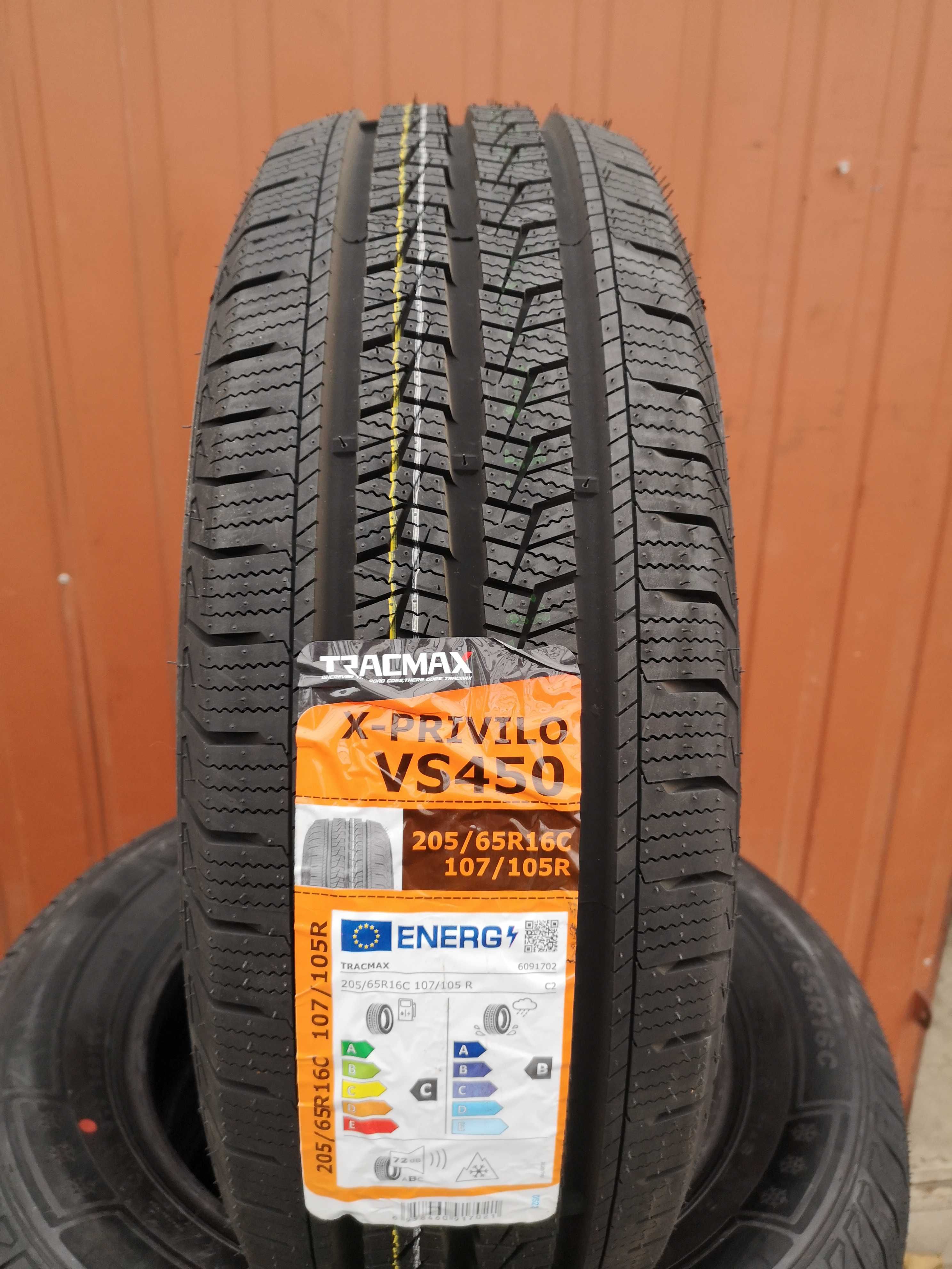 205/65 R16 C 107/105 R - Tracmax X-Privilo VS450 (1 sztuka) NOWE