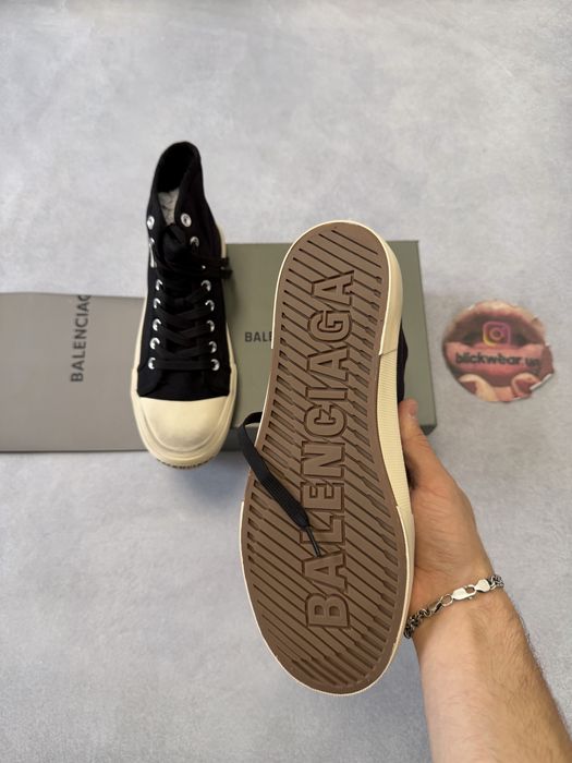 кеды кроссовки Balenciaga Paris sneaks Black 41 42 43 Vetements