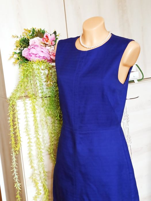 Sg Sukienka damska 38 ,  40 , princeska 38 , 40 bawełniana szafirowa ,