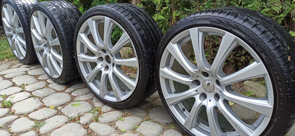 Felgi aluminiowe Brock 20″ + opony letnie – komplet 4 sztuki