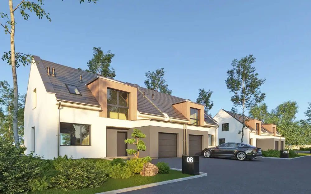 Dom jednorodzinny w zabudowie bliźniaczej/ bliźniak Kłodawa