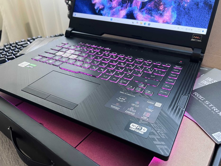 144гц! Игровой ноутбук Asus ROG Strix G15 (GTX 1660Ti , 1650 , 3050)