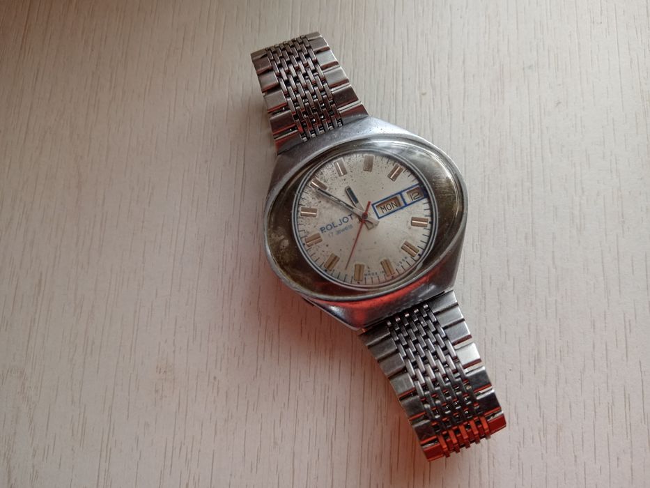 Часы полёт рыбий глаз. Полёт стадион. Годинник польот! Робочий!