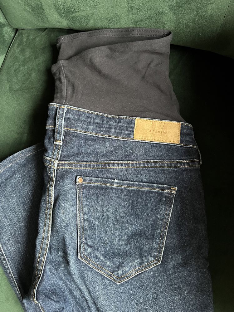 Spodnie jeansy ciążowe dżinsy H&M S 36