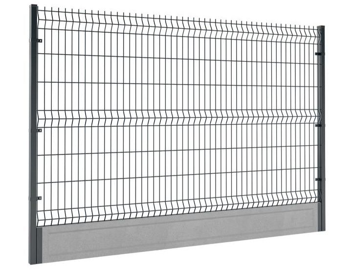 PROMOCJA! Kompletne ogrodzenie panelowe 180cm z podmurówką 63zł/mb!