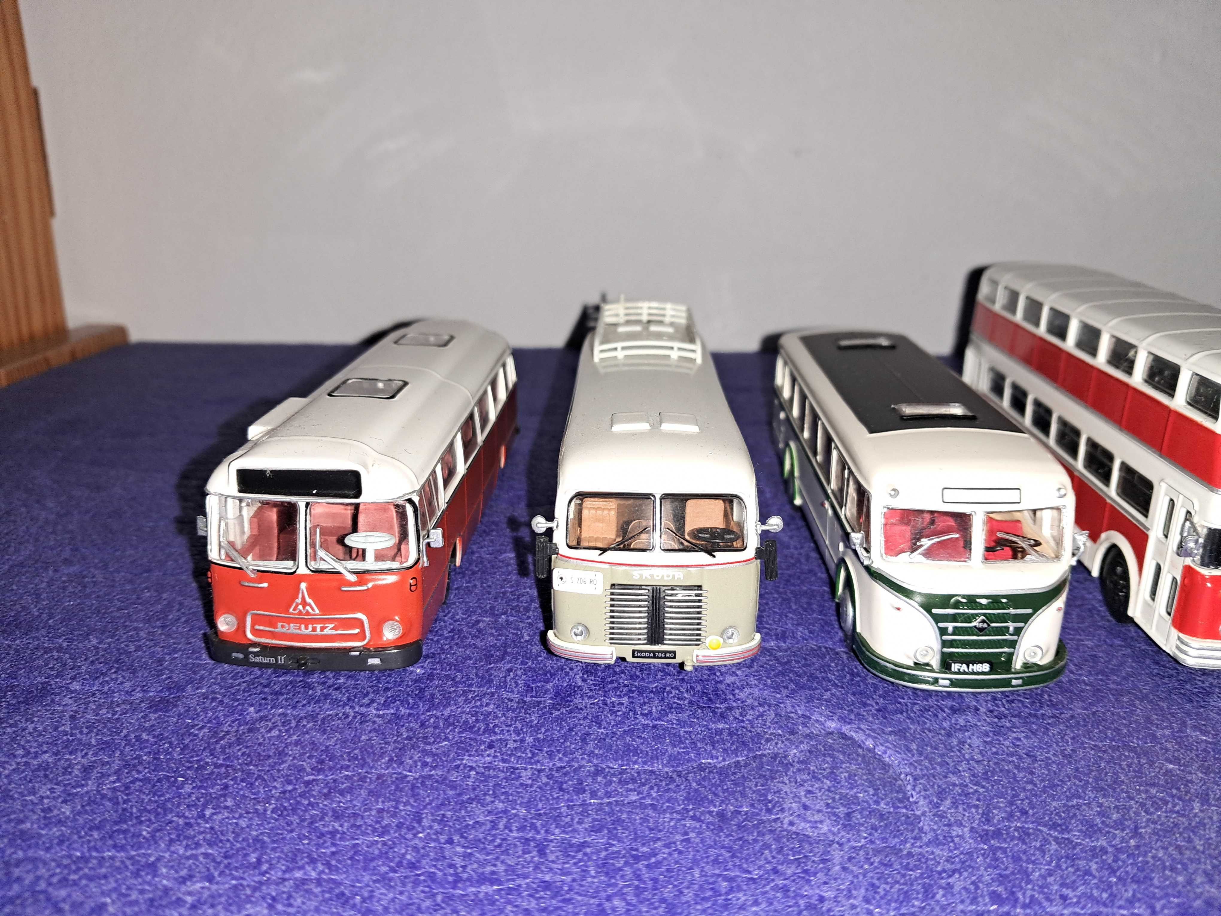 Kultowe Autobusy, 5 modeli Bussing, Ifa, Skoda, Holland oraz Magirus