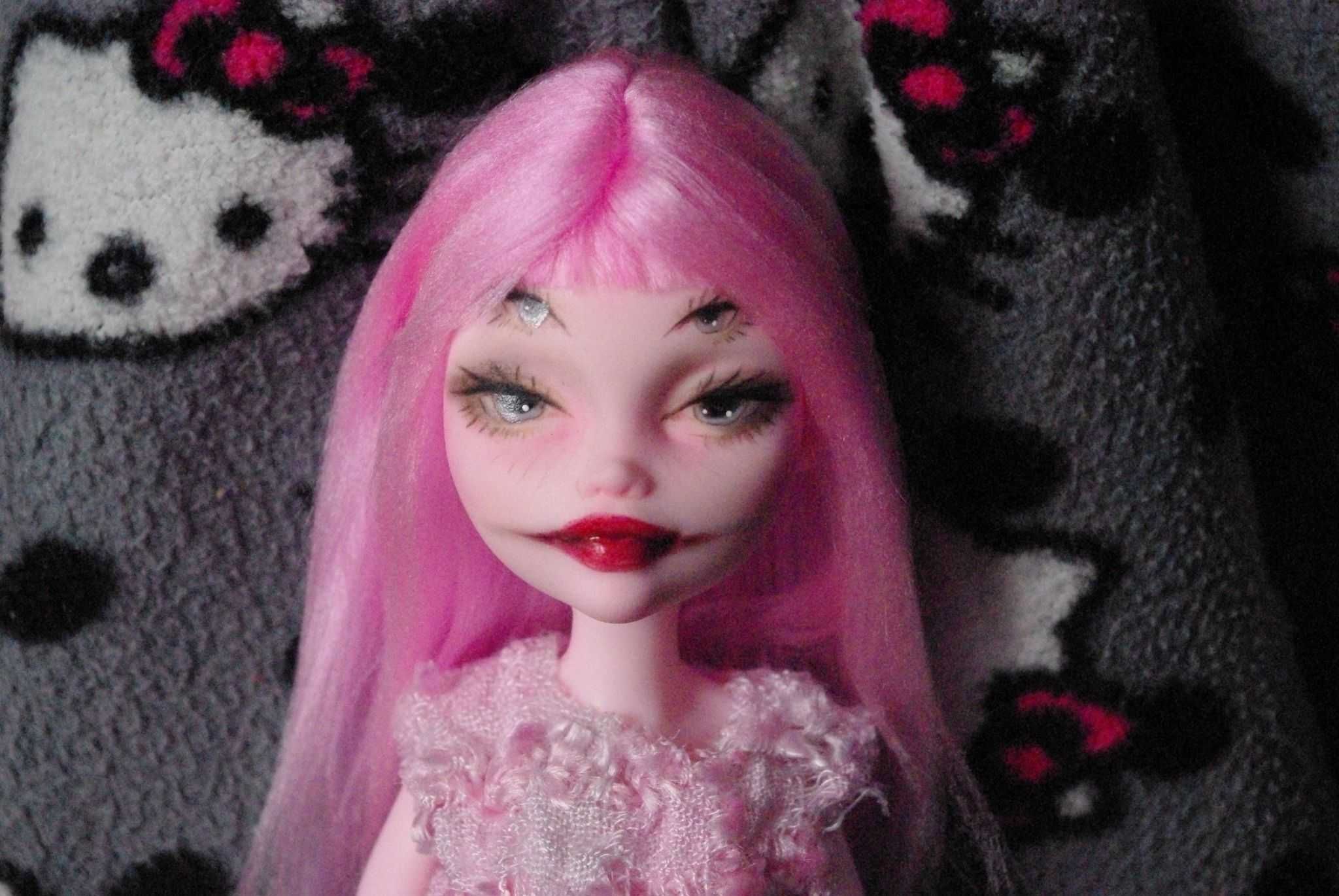 lalka monster high portals ooak custom repaint