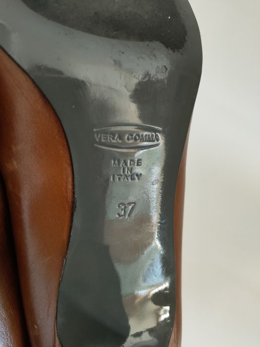 Buty czółenka Gino Rossi 37 skóra jak nowe