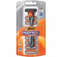 Станок для бритья BIC Hybrid Comfort 3 + 6 сменных лезвий Оригинал