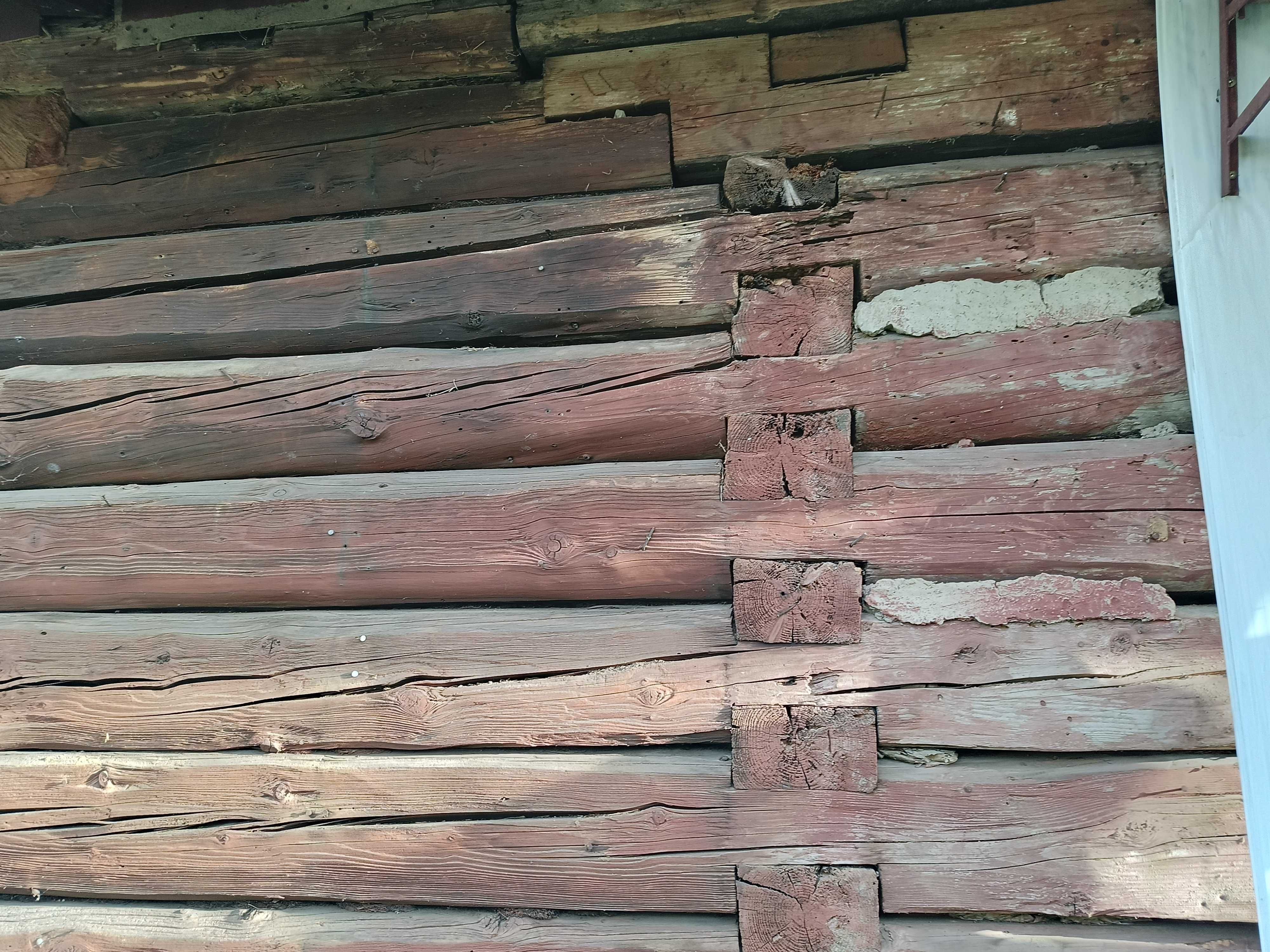 Dom 12x8m z bala 22cm po rozbiórce z drewna do przeniesienia drewnian