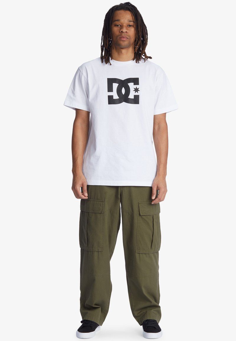 Spodnie bojówki w kolorze khaki DC XL