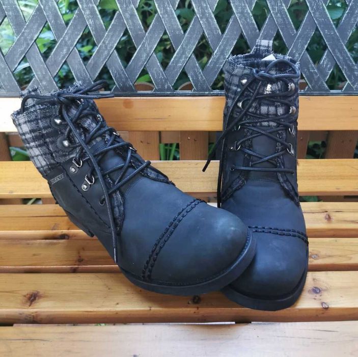 Trapery BUNKER Rozm.45 Skóra Naturalna Wkładka 29,5cm JAK NOWE