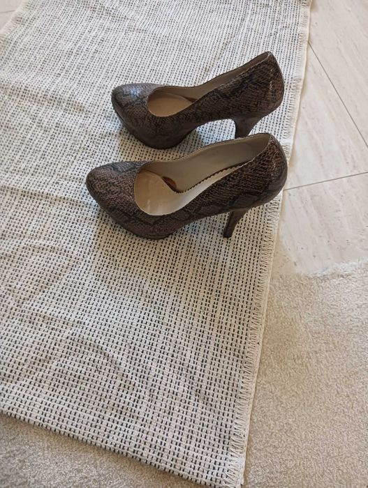 Sapatos Altos Castanho TM 37