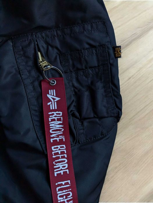 Бомбер Alpha Industries CWU-45 hooded куртка