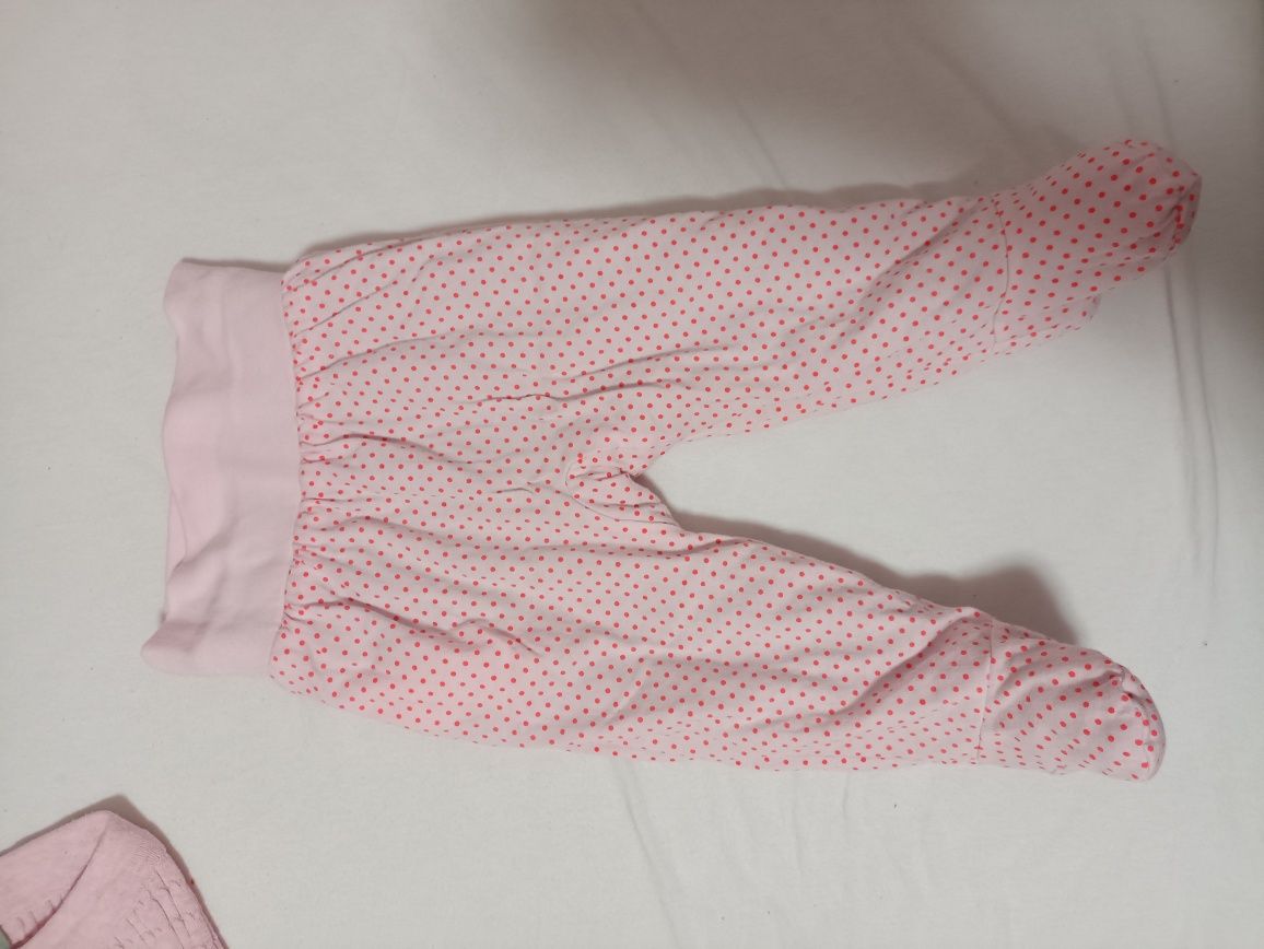 Spodnie ocieplane dziewczęce roz. 68