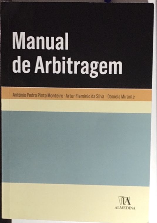 Manual de Arbitragem Almedina