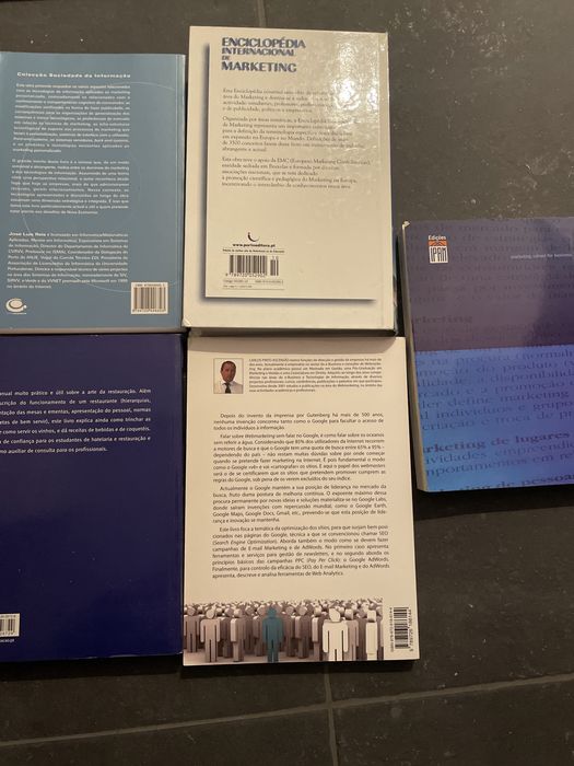 Livros tecnicos de Marketing individual ou grupo