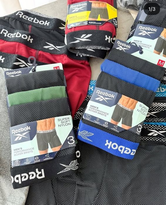 Боксери Reebok - оригінал 650грн. упаковка