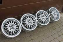 15" alufelgi BBS 4x100 vw polo golf lupo jetta arosa caddy corsa astra