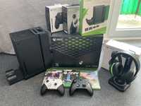 Xbox Series X + akcesoria CZYTAJ OPIS