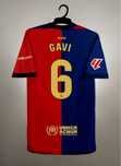 Koszulka FC Barcelona 24/25 La Liga domowa GAVI 6 r. S 48h