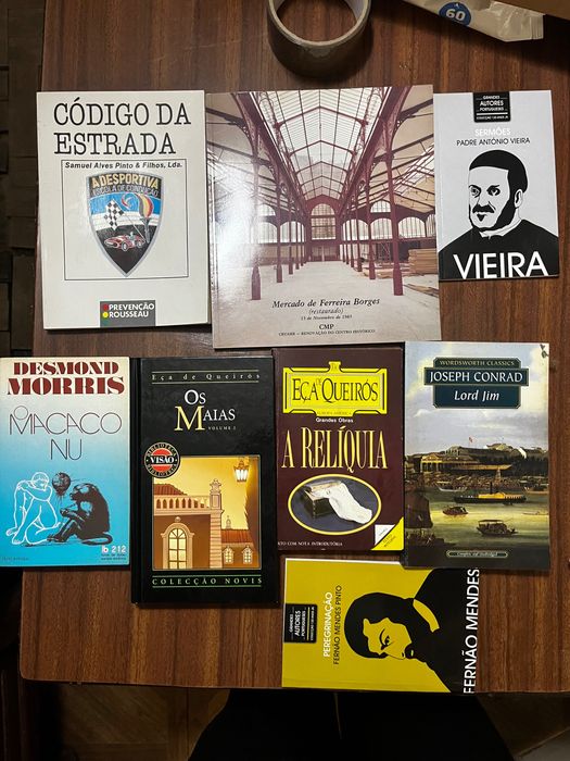Livros para doar ou vender como novos
