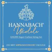 HANNABACH ukulele struny sopran/concert GOLDIN 235MHT