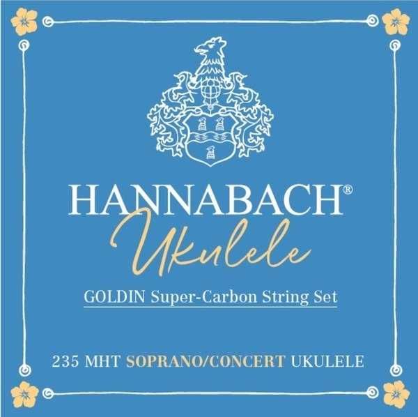 HANNABACH ukulele struny sopran/concert GOLDIN 235MHT