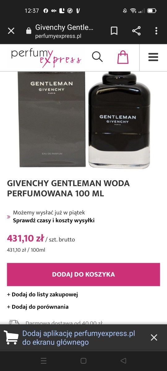 Elite Gentleman od avon 75 ml Nowe