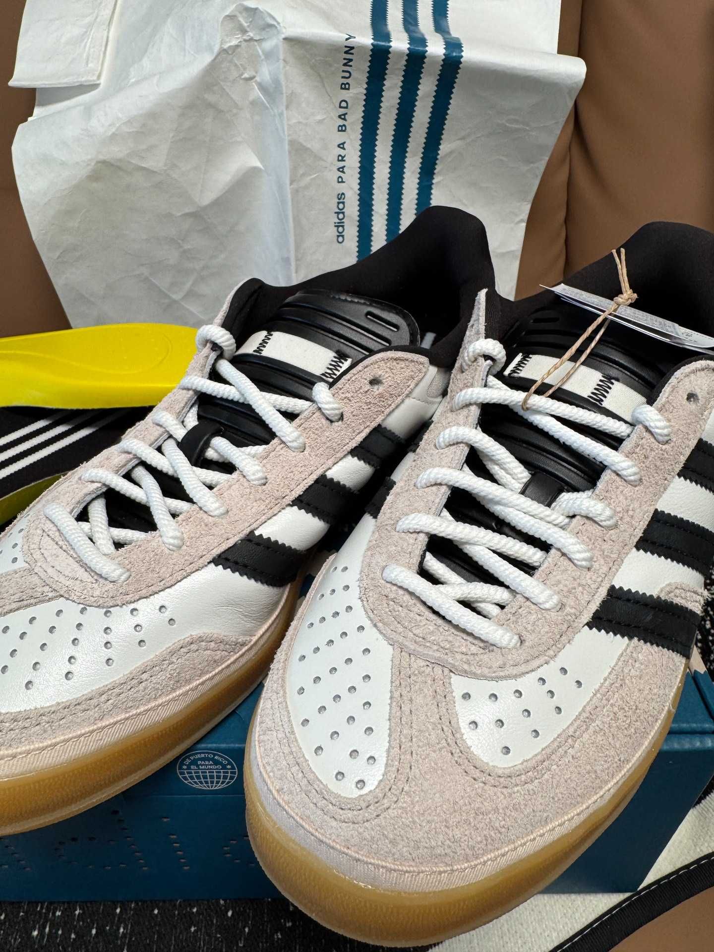 adidas Gazelle Indoor Bad Bunny Biały czarny Eu_38.5