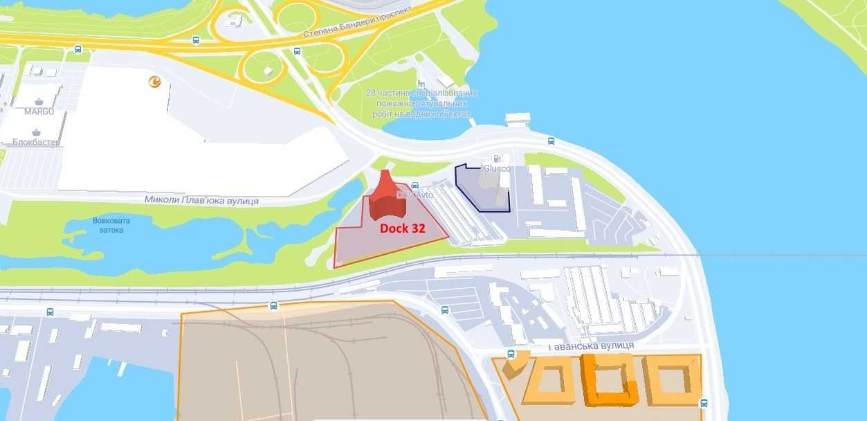 ЖК DOCK 32 Степана Бандери, 32д 1 кімнатна квартира (50м2)