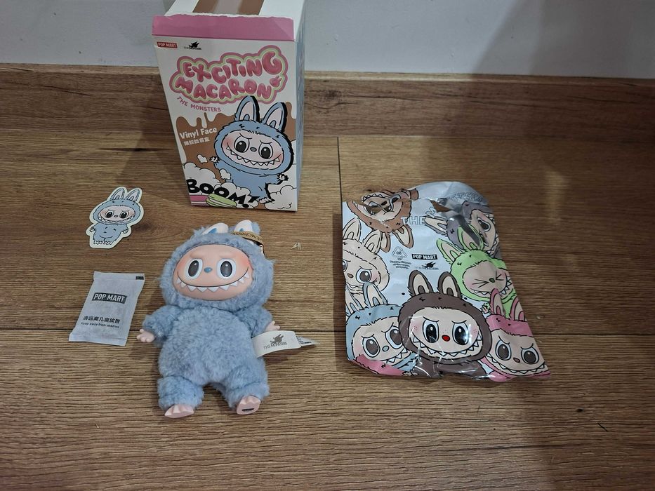 Oryginalne Labubu firmy Popmart,Exciting Macaron ,Sea Salt Coconut