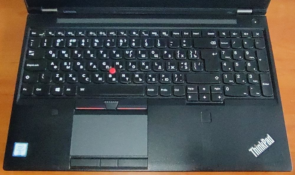 Потужний ноутбук Lenovo ThinkPad P50 15,6 IPS i7-6820HQ/32Gb/512Gb m2