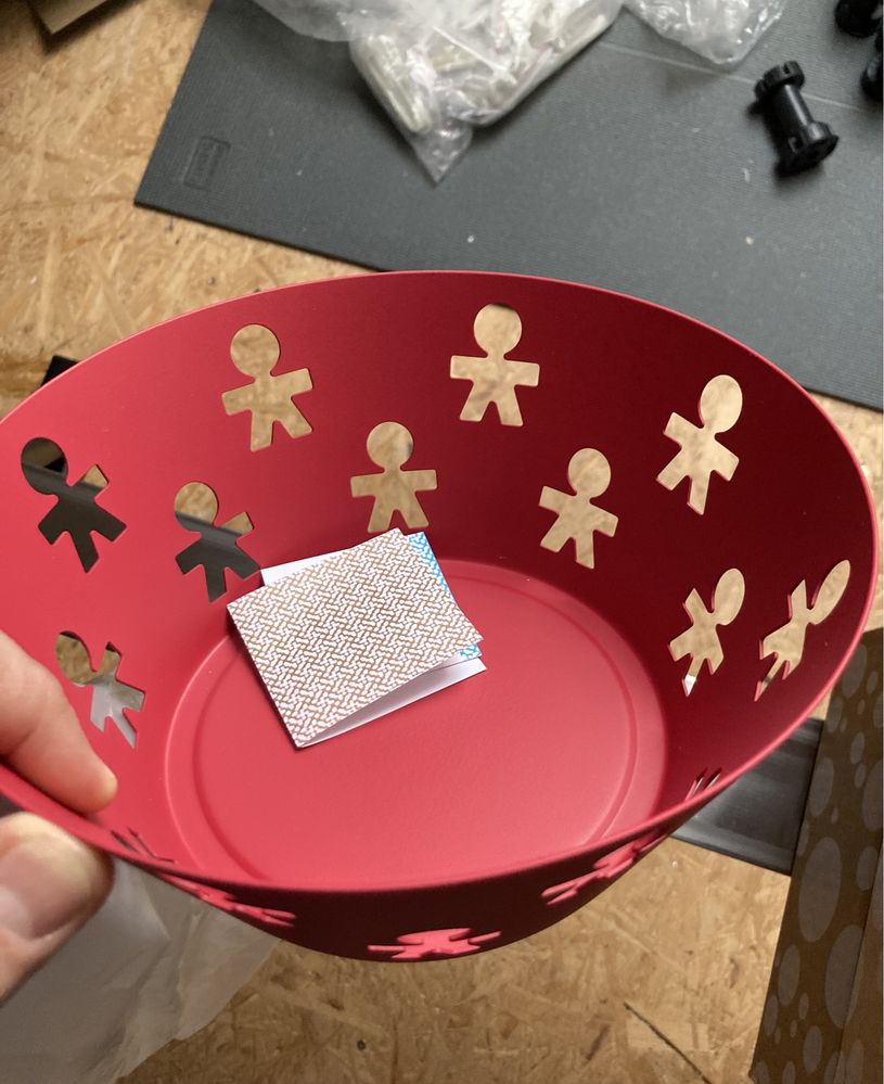 Koszyk na owoce, pieczywo A di Alessi AKK04 R
