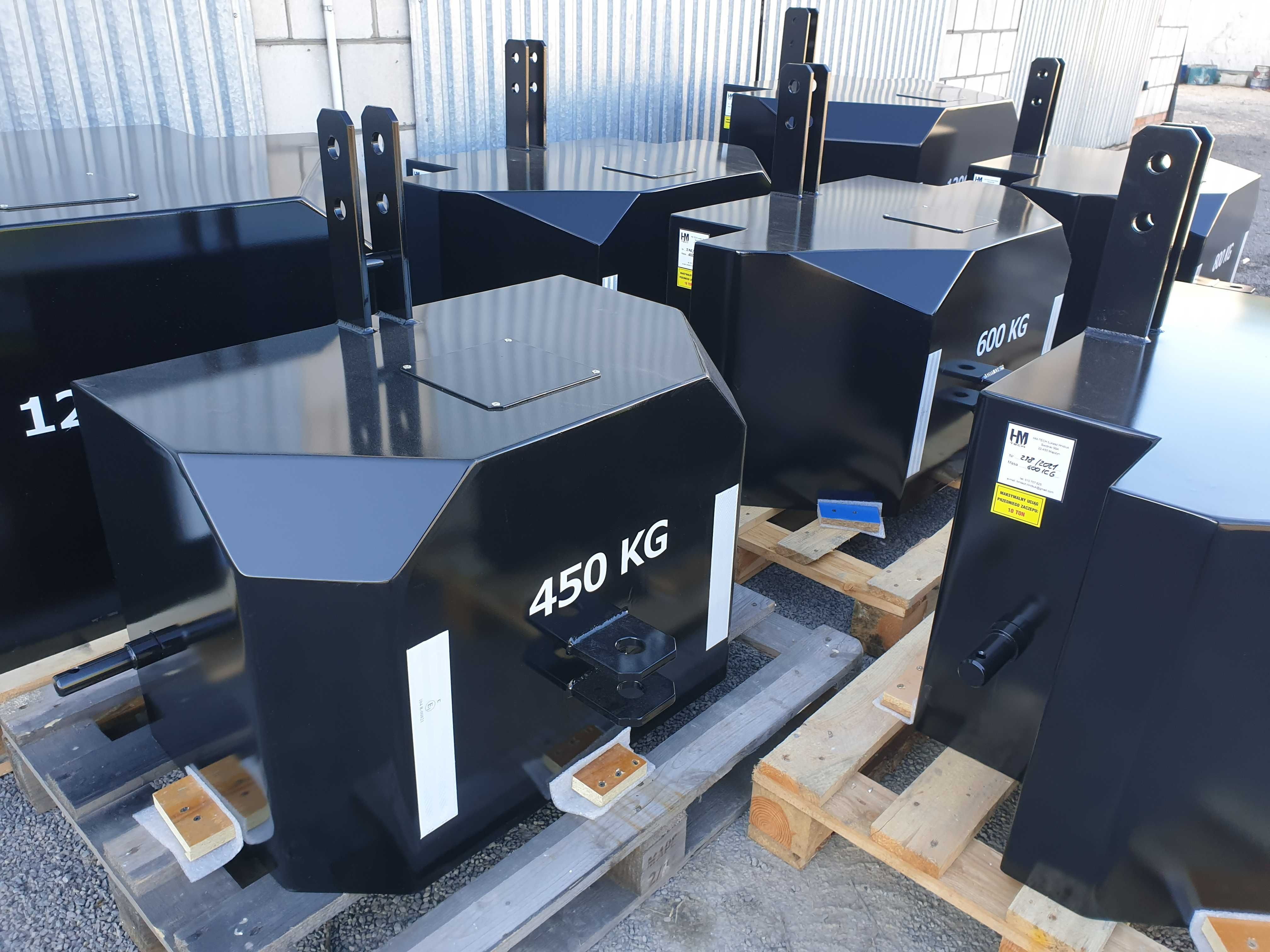 Metalowy Balast Obciążnik TUZ 600 800kg 700kg 1000kg Dostawa cały Kraj