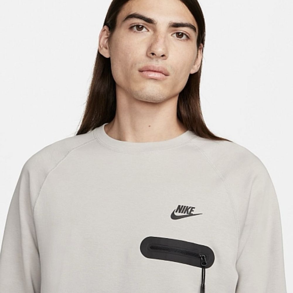 Кофта Худі Nike M Nk Tech Ls Top (FD9880-012) Оригінал!