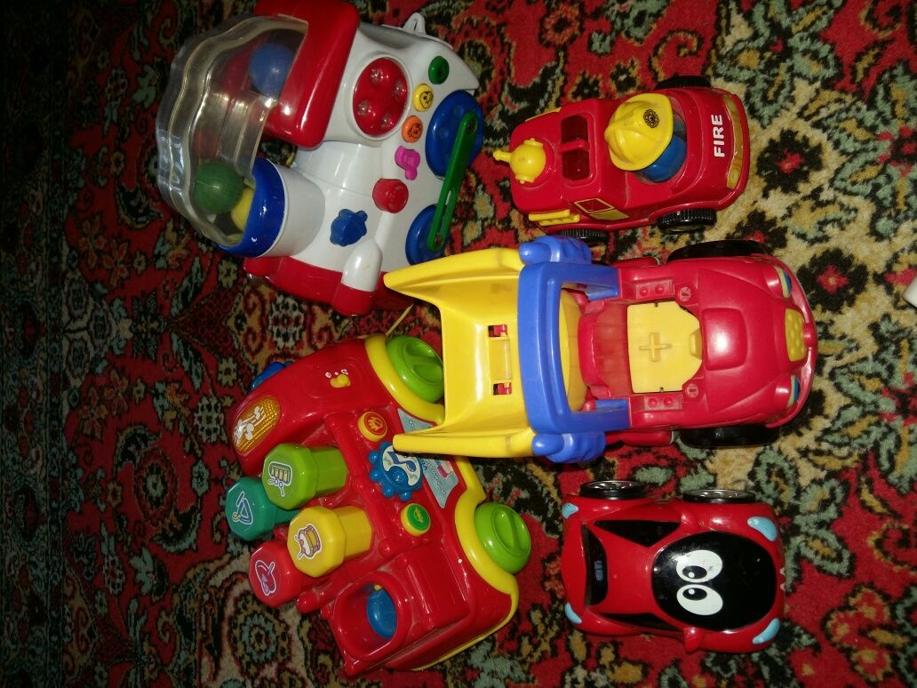 Машинки Fisher Price,Chicco,Vtech,Nav Ystar и др.