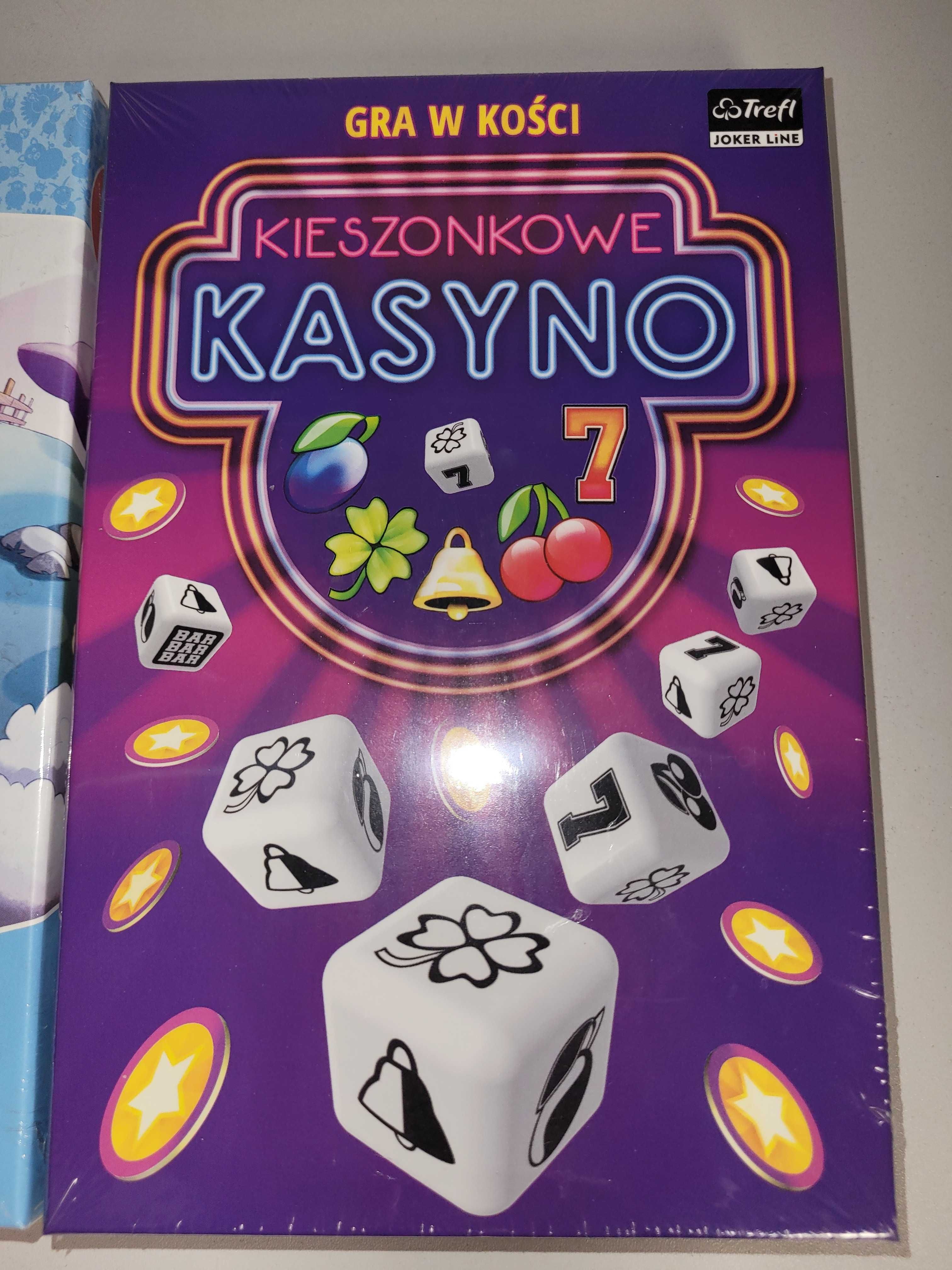 2x gra dla dzieci Trefl Owce na manowce + kieszonkowe kasyno