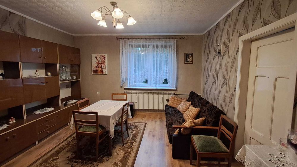 Dom jednorodzinny 73m², garaż, budynek gospodarczy, działka 1065m²