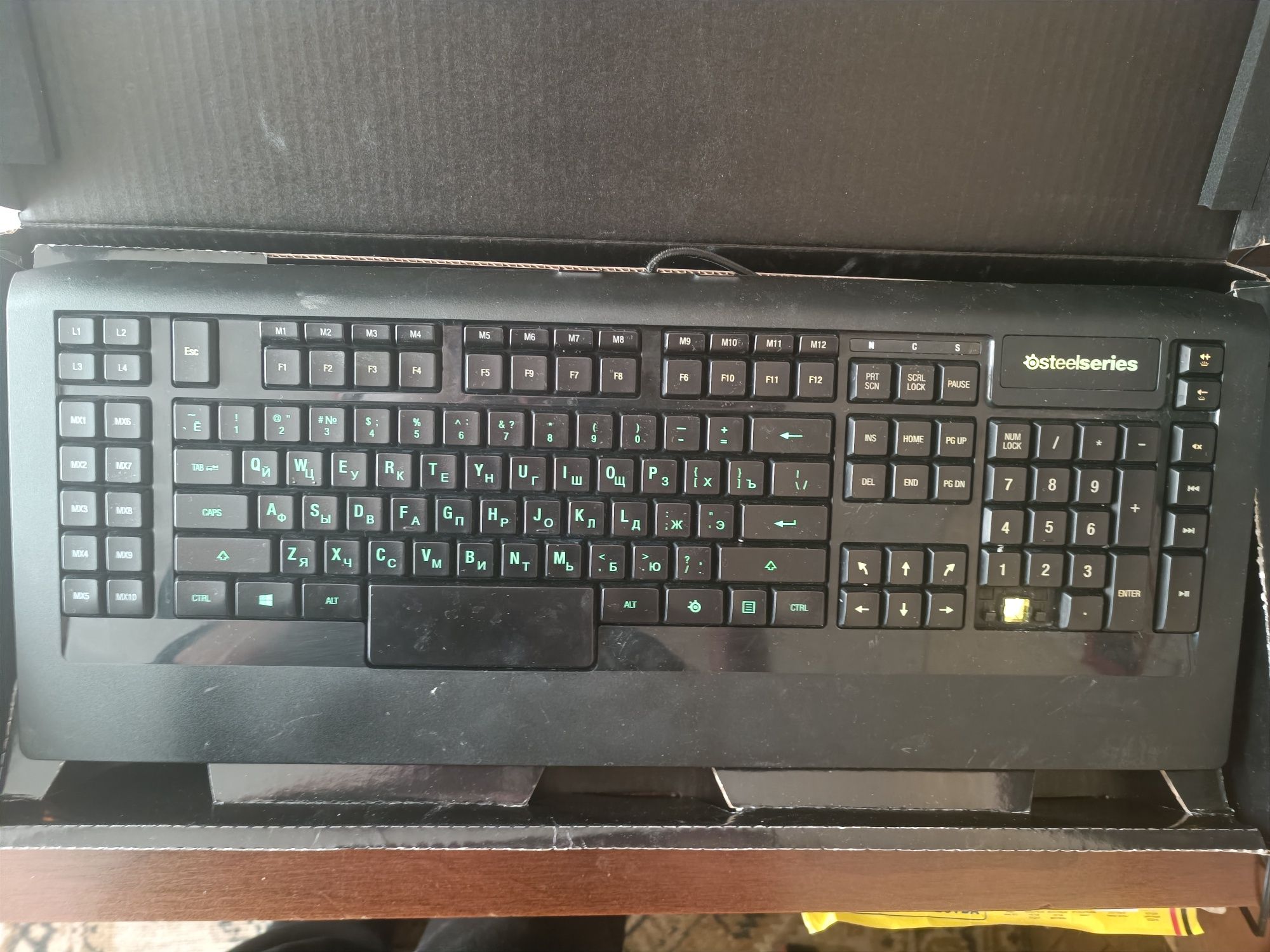 Профессиональная игровая клавиатура SteelseriesApex ПОД ВОССТАНОВЛЕНИЕ