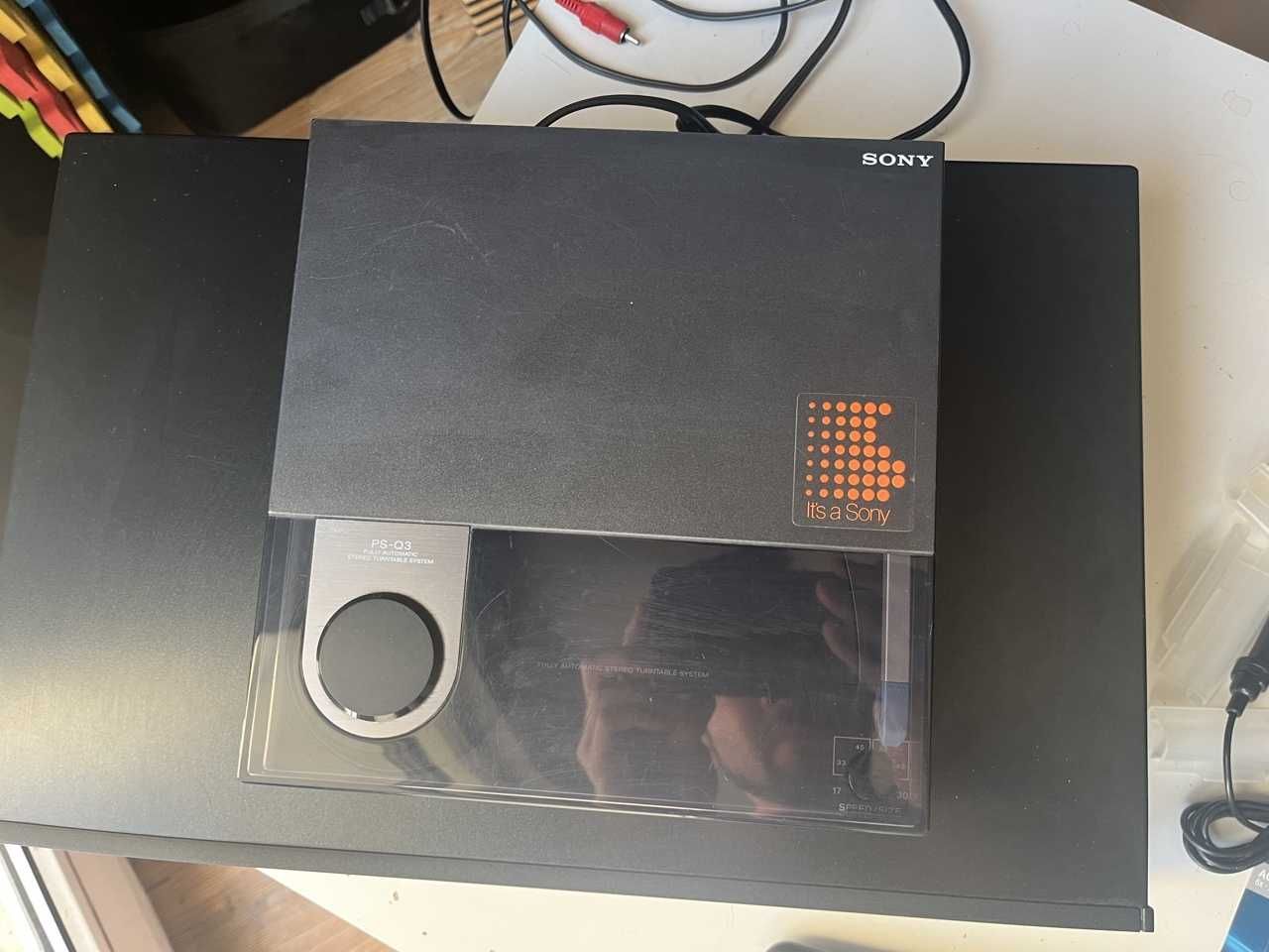 Sony PS-Q3 gramofon mini vintage