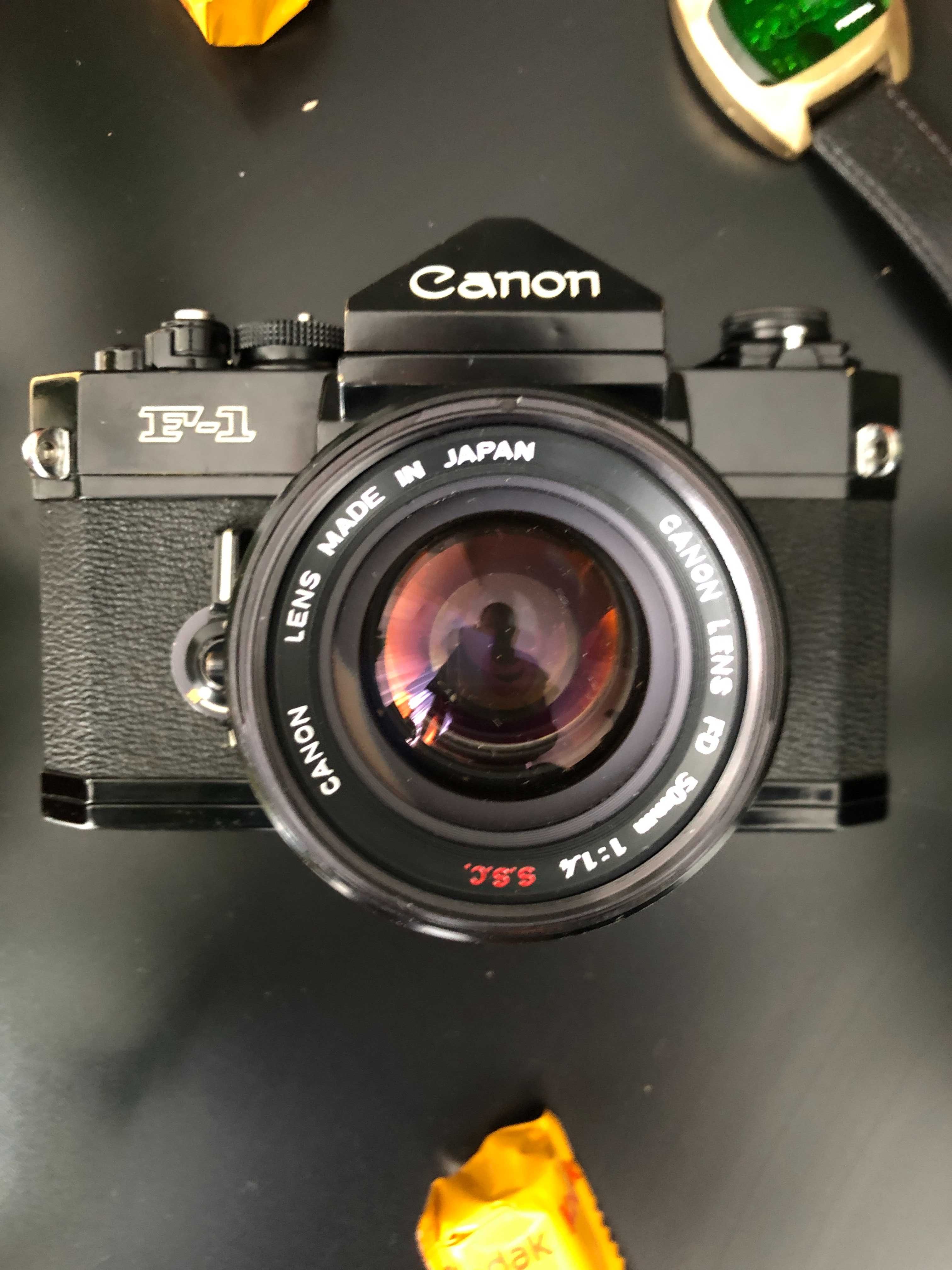 Фотокамера Canon F1 з Об'єктивом Canon FD 50mm f1.4 S.S.C