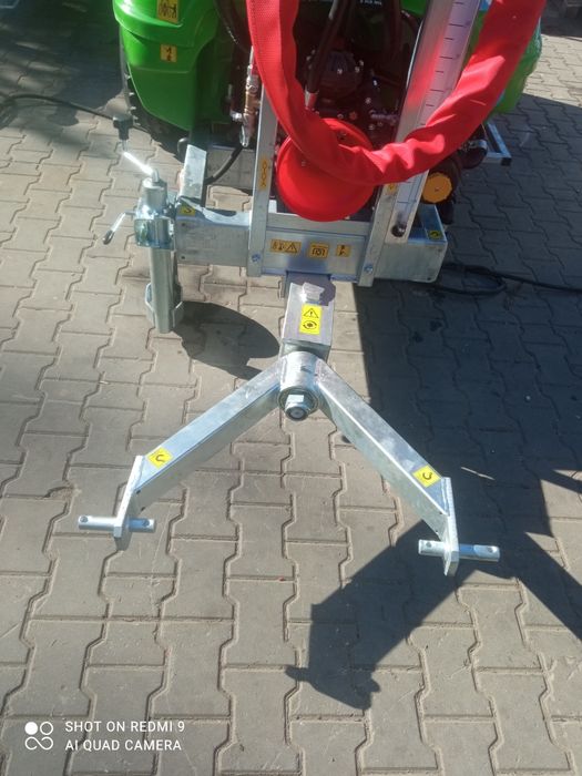 Dyszel skrętny Zaczep kopiujący opryskiwacz platforma sadownicza