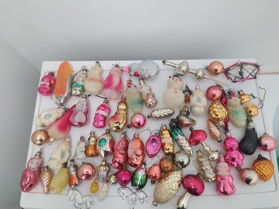 Ёлочные игрушки СССР