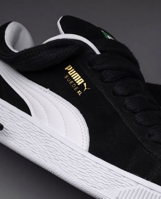 Нові Puma Suede XL – розмір 42, замша, чорні, оригінал