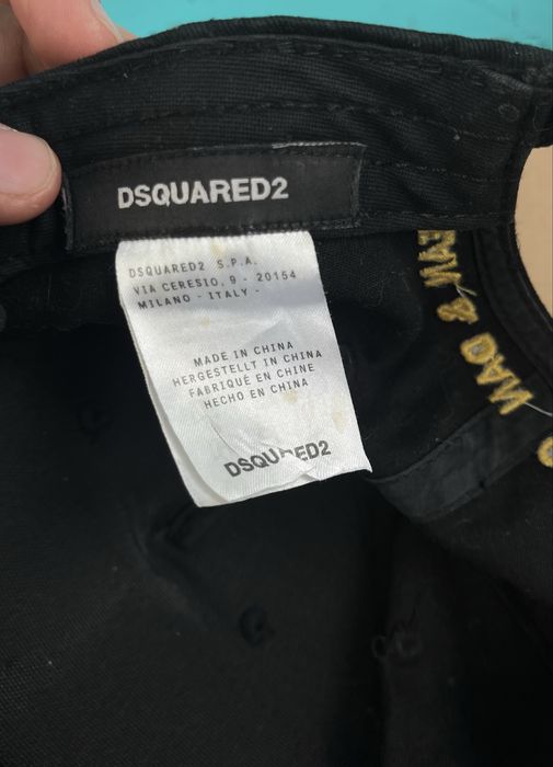 Кепка DSQUARED2, размер One Size, бейсболка DSQUARED2